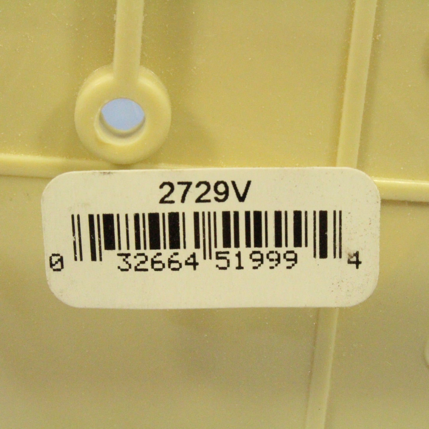 Cooper 2729V Ivory 1-Gang Box Mount Blank Thermoset Wallplate Oversize Cover