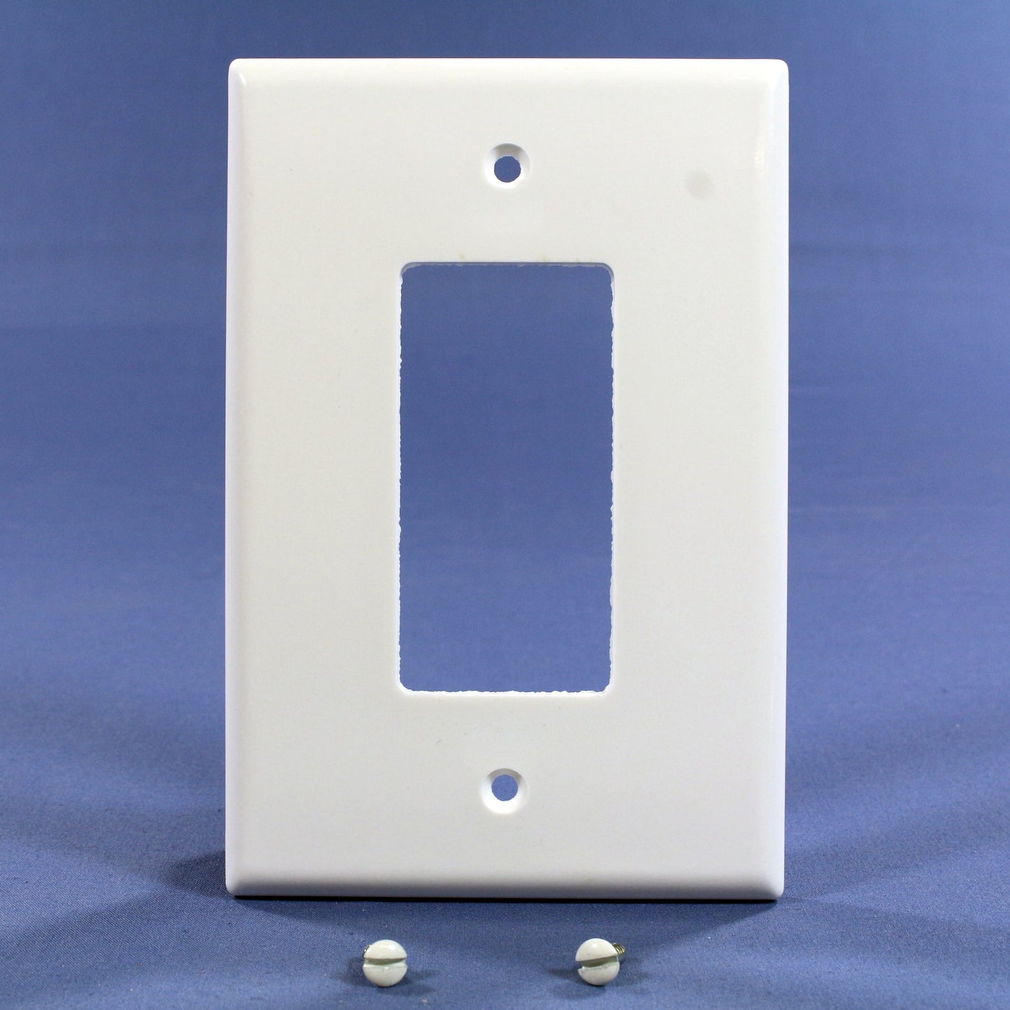 Cooper 2751W White Oversize 1-Gang Decorator Thermoset GFCI Wallplate Cover