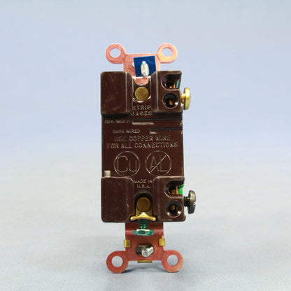 Cooper3031V  Ivory Industrial On/Off Single Pole Toggle Light Switch 30A