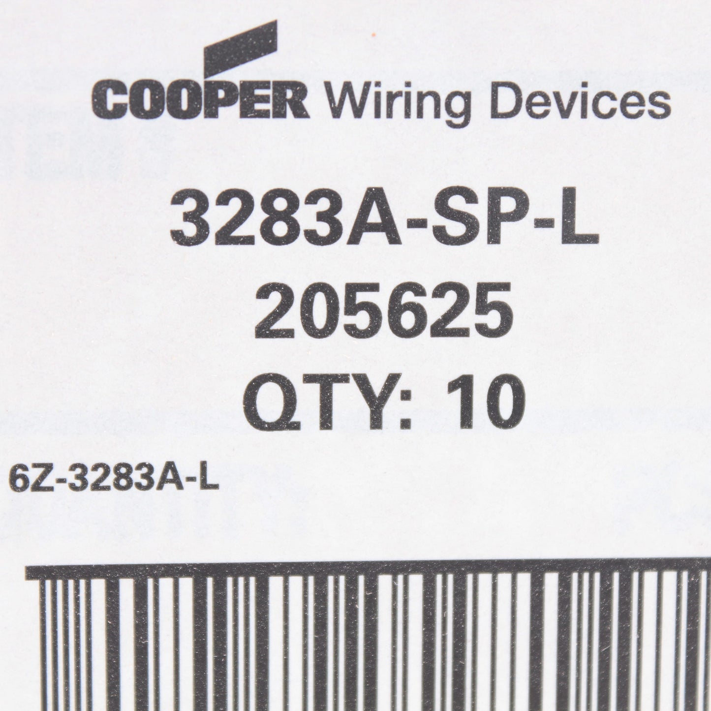 Cooper 3283A-SP Almond Combination Decorator Triple Rocker Switch Controls 10pcs
