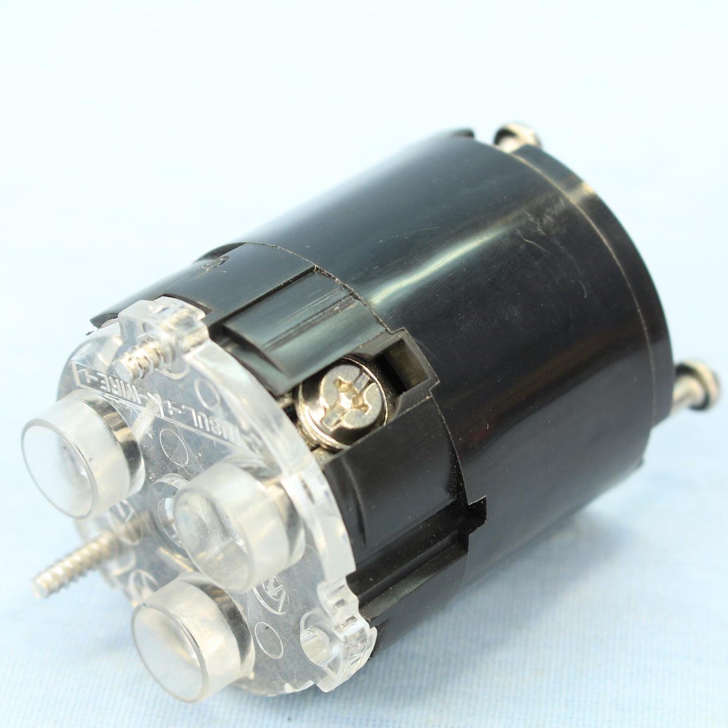 Cooper 3333CWBK Black Watertight 30A 125/250V 3-Pole 3-Wire Locking Connector
