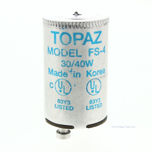 Cooper 45FS4 Flourescent Light Starters FS-4 Condenser Type 30W 40W Lamp FS4
