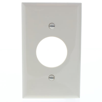 Cooper 5131LA Light Almond 1-Gang 1.406" Hole Receptacle Unbreakable Nylon Cover