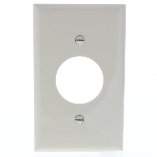 Cooper 5131LA Light Almond 1-Gang 1.406" Hole Receptacle Unbreakable Nylon Cover