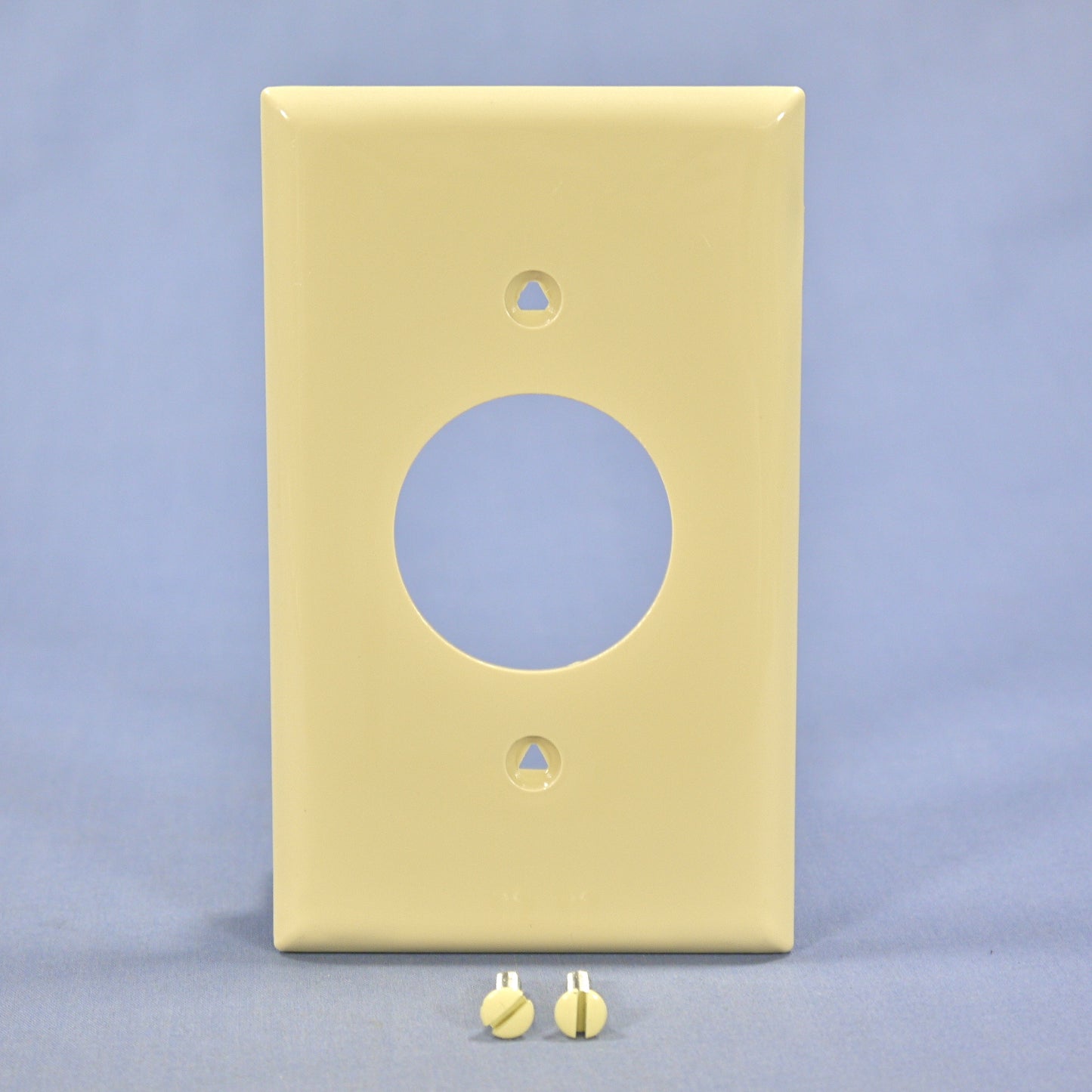 Cooper 5131V Ivory 1-Gang 1.406" Unbreakable Receptacle Nylon Wallplate Cover