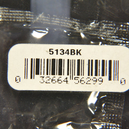 Cooper 5134BK Black 1-Gang Toggle Switch Unbreakable Nylon Standard Wallplate
