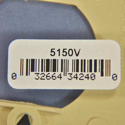 Cooper 5150V Ivory 2-Gang Receptacle Nylon Wallplate Duplex Outlet Covers 2-Pack