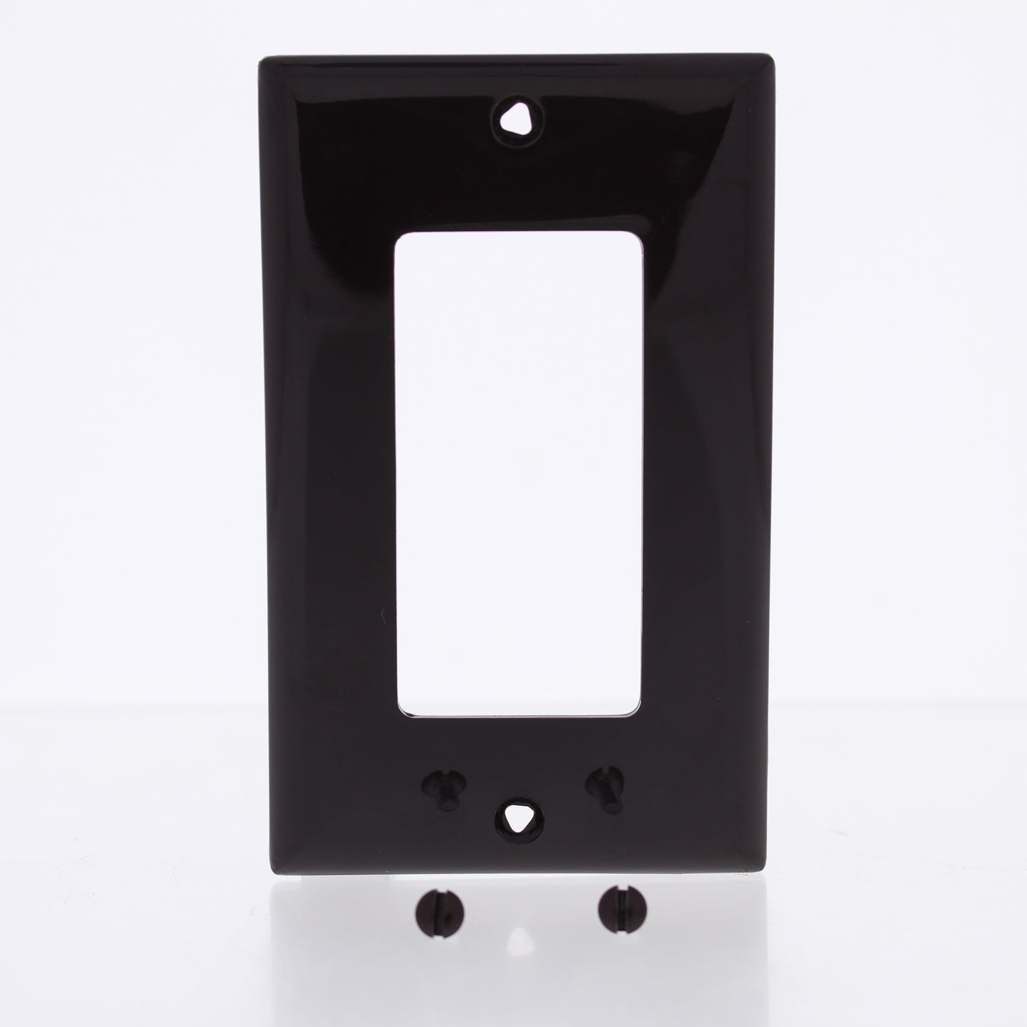 Cooper 5151B Brown 1-Gang Decorator Unbreakable Nylon Standard Wallplate Cover