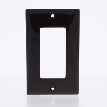 Cooper 5151B Brown 1-Gang Decorator Unbreakable Nylon Standard Wallplate Cover
