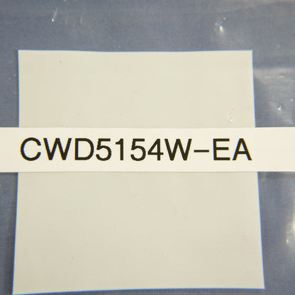Cooper 5154W White 4-Gang Switch Cover Unbreakable Nylon Wallplate Switchplate