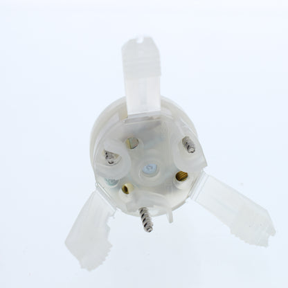 Cooper 5266N1 Black 15A Straight Blade AutoGrip Plug Connector 5-15 2P3W 125V