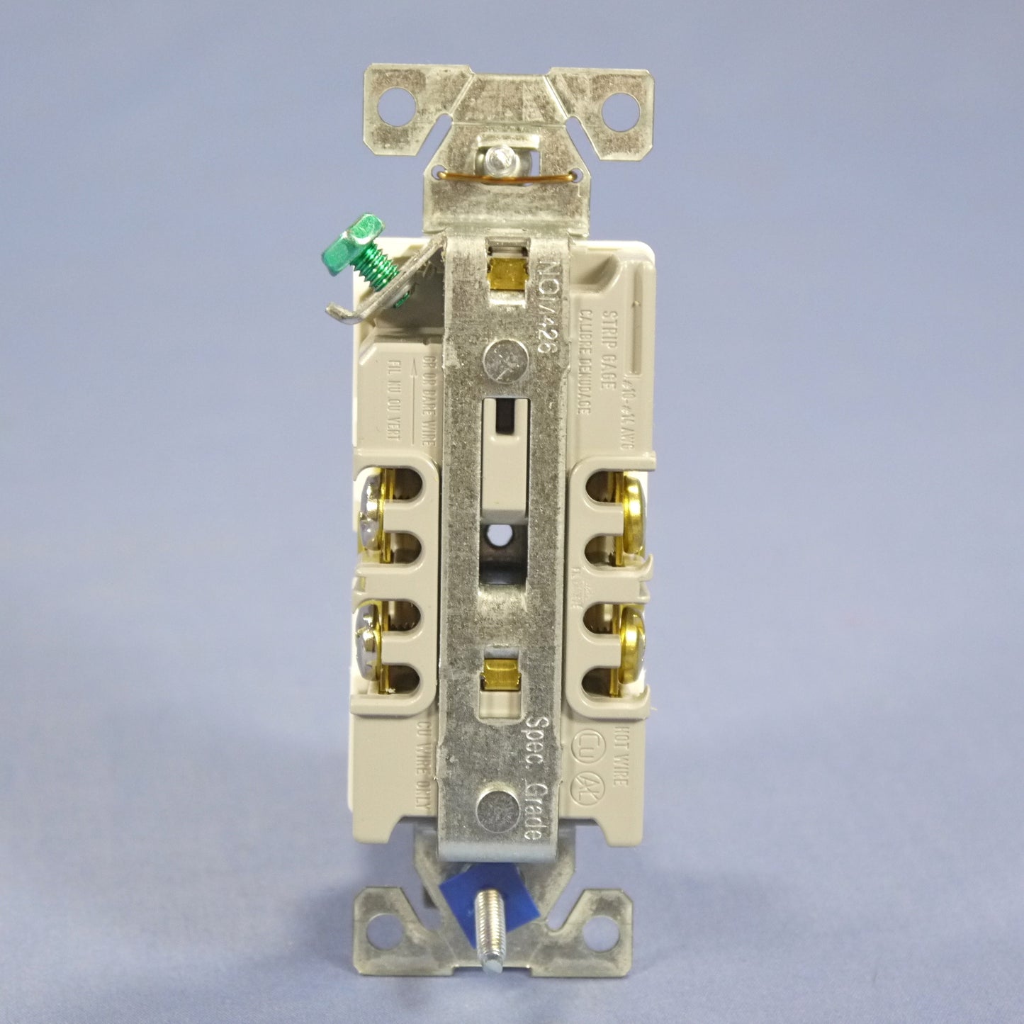 Cooper 5362W White Industrial Grade Duplex NEMA 5-20R 20A Receptacle Outlet