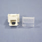 Cooper 5511-3EW White Cat3e Snap-In 110 Style 6Wire USOC Modular Phone/Data Jack