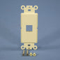Cooper 5521-5EA Almond 1-Port 110 Style Decorator Mounting Strap Cover Insert
