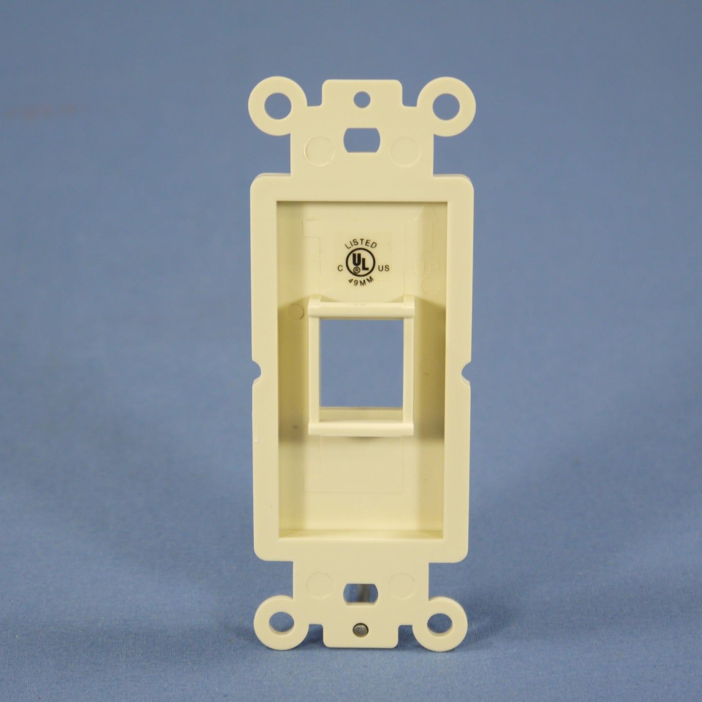 Cooper 5521-5EA Almond 1-Port 110 Style Decorator Mounting Strap Cover Insert