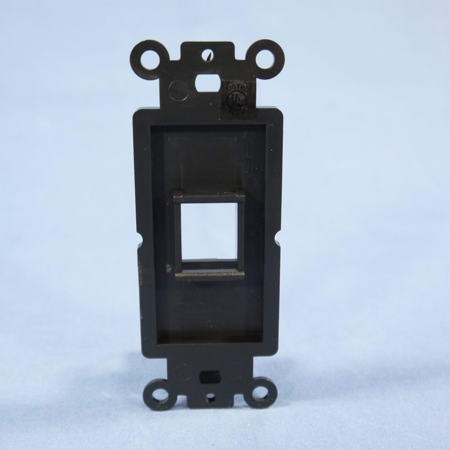 Cooper 5521-5EBK Black 1-Gang 1-Port Thermoplastic Unbreakable Wallplate Cover