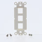 Cooper 5523-5ELA Light Almond 3-Port Decorator Mounting Strap Nylon Cover Insert