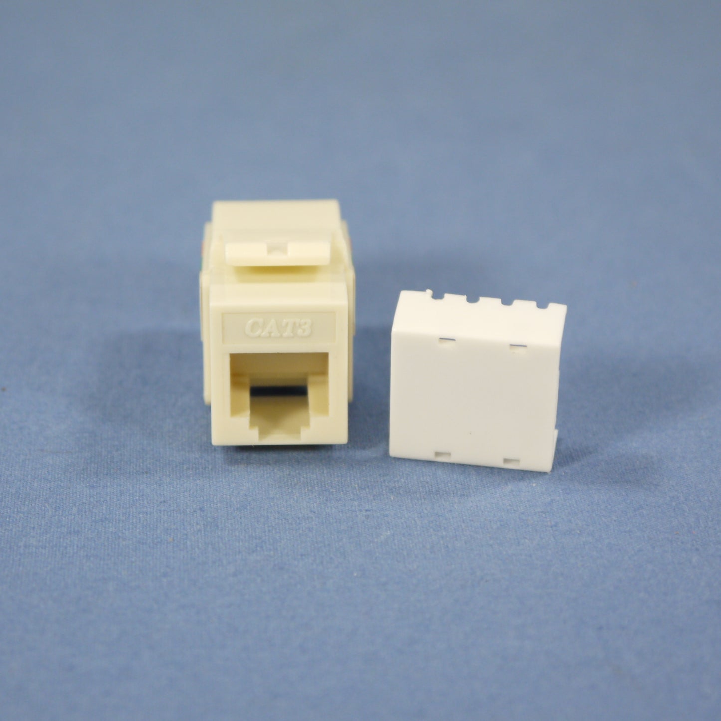 Cooper Almond Snap-In Modular Voice Jack 110 Style 6-Position RJ12 5547-3EA