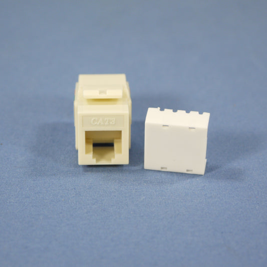 Cooper Almond Snap-In Modular Voice Jack 110 Style 6-Position RJ12 5547-3EA