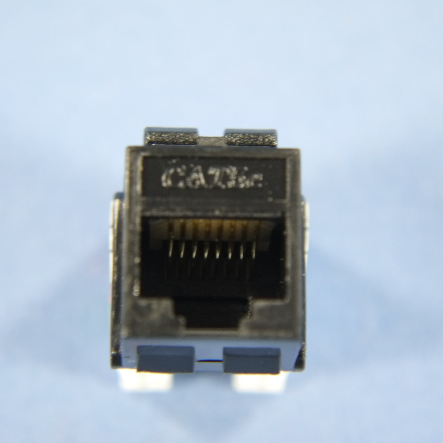 Cooper 5547-5EBK Black Cat5e Snap-In Modular Data Jack 110 Style 8-Position RJ45
