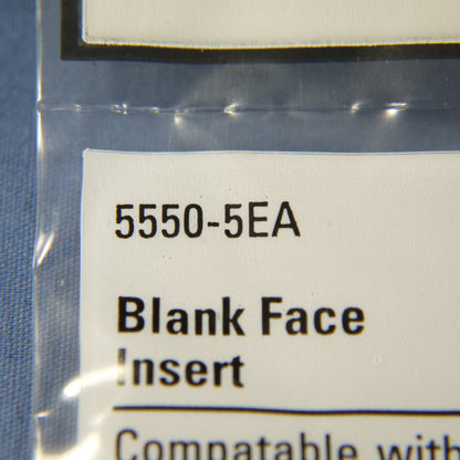 Cooper 5550-5EA Almond Network Modular Cover Blank 1-Port Filler Insert