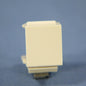 Cooper 5550-5EA Almond Network Modular Cover Blank 1-Port Filler Insert