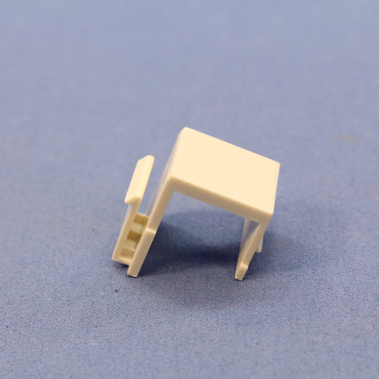 Cooper Lt Almond Modular Wallplate Blank 1-Port Filler Adapter Insert 5550-5ELA