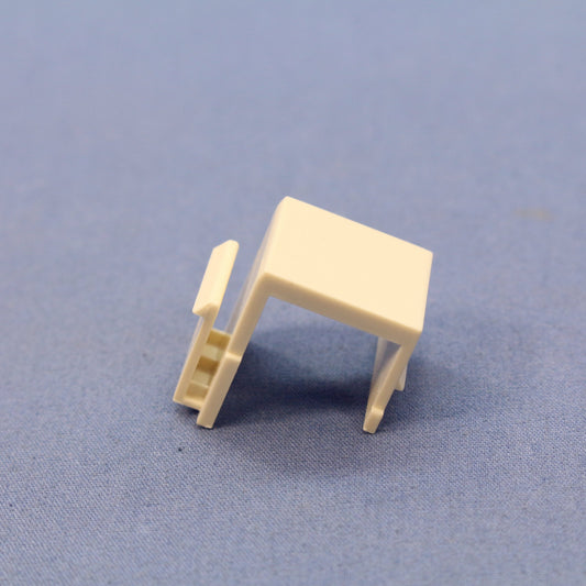 Cooper Lt Almond Modular Wallplate Blank 1-Port Filler Adapter Insert 5550-5ELA