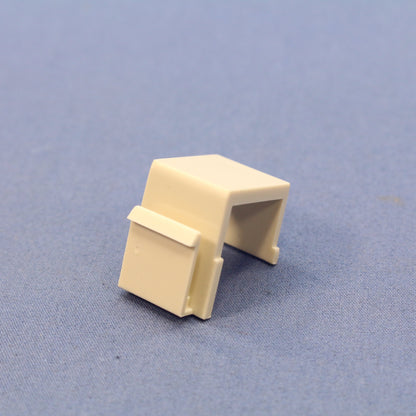 Cooper Lt Almond Modular Wallplate Blank 1-Port Filler Adapter Insert 5550-5ELA