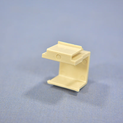 Cooper 5550-5EV Ivory Solid 1-Gang Wallplate Wallplate Blank Port Filler Insert