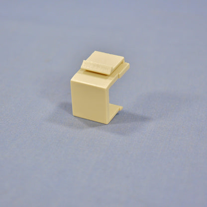 Cooper 5550-5EV Ivory Modular Wallplate Solid Blank 1-Port Filler Inserts 2-Pack