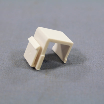 Cooper 5550-5EW White Solid Blank One Data Modular Port Filler Inserts 2-Pack