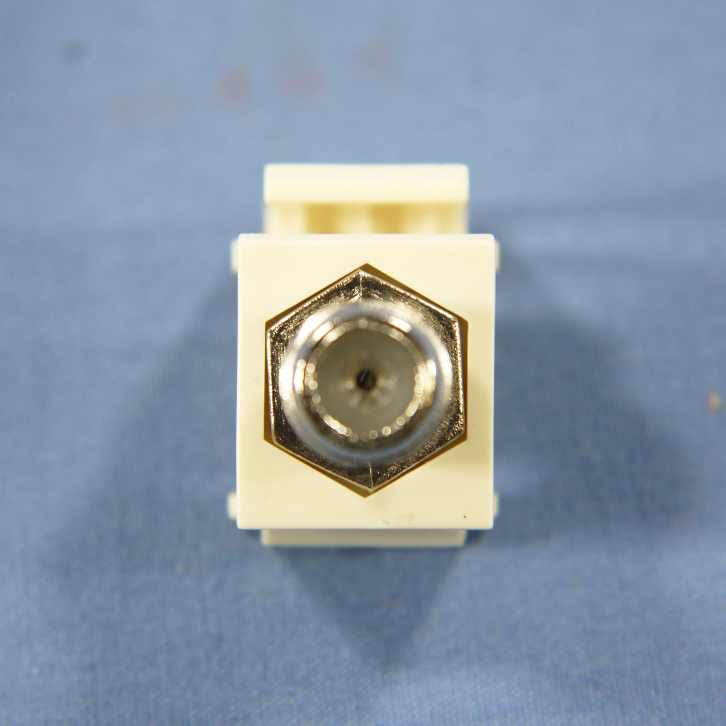 Cooper Almond Modular TV Video Connector F-Type Coax Cable Jack RG6 5552-5EA