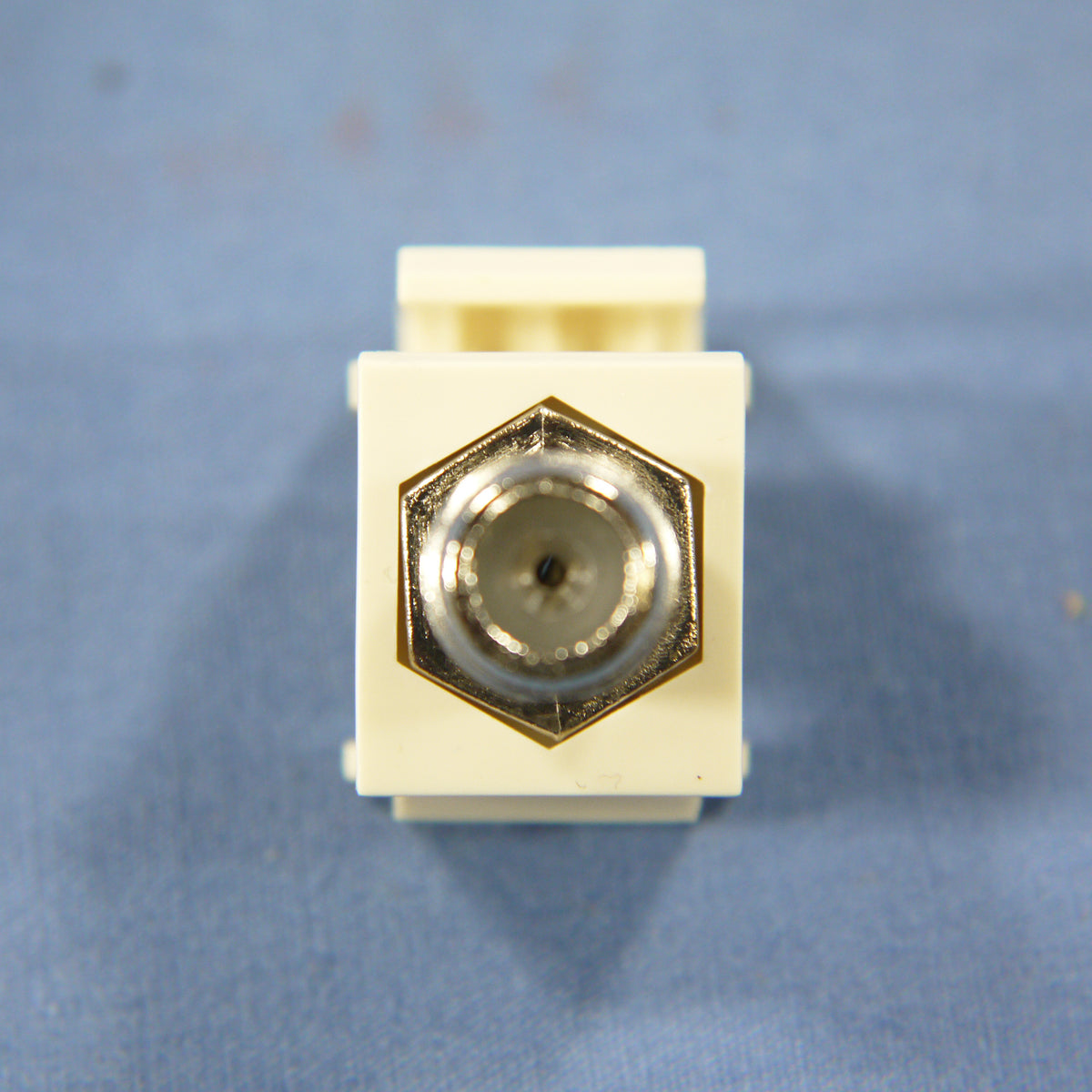 Cooper Almond Modular TV Video Connector F-Type Coax Cable Jack RG6 5552-5EA