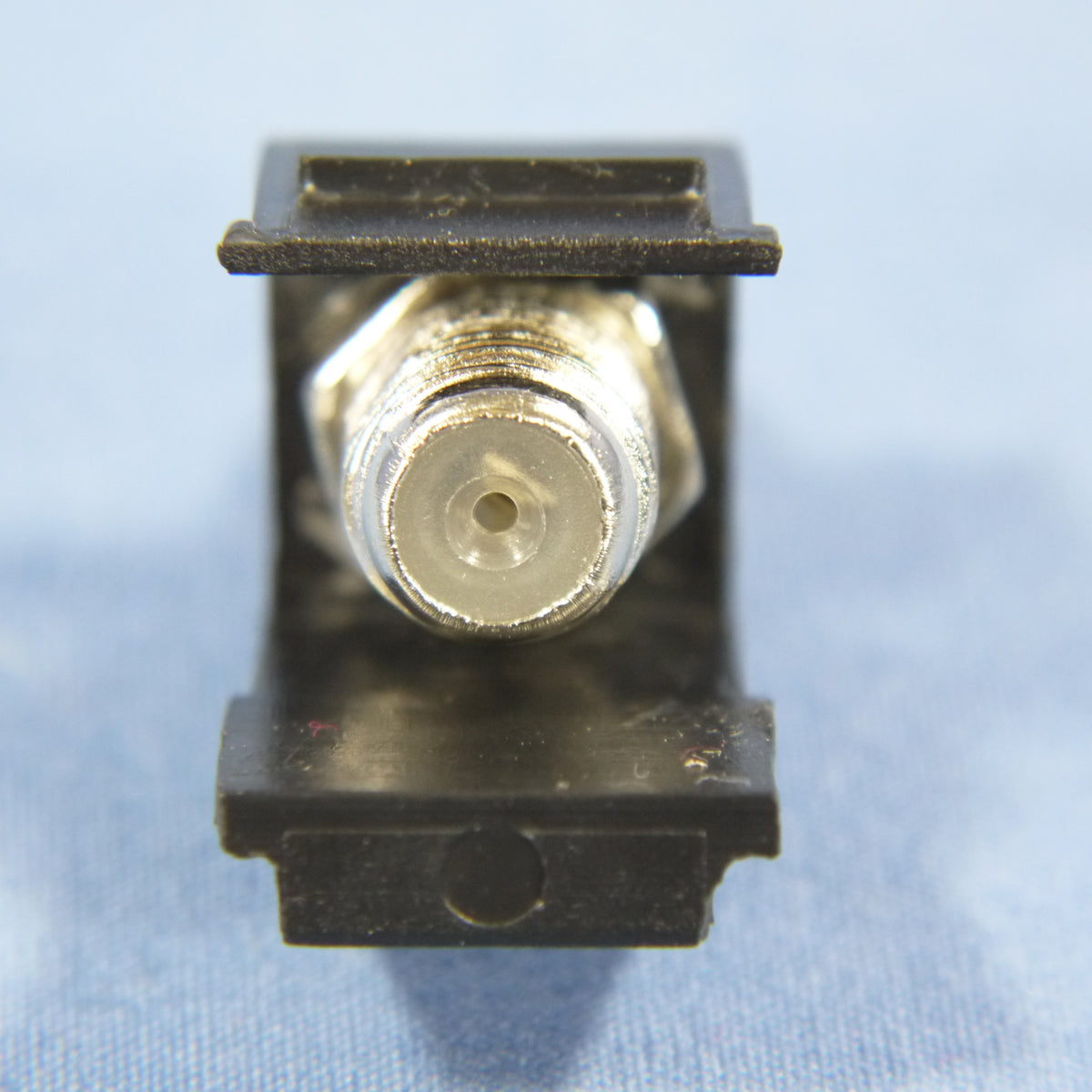 Cooper Black Modular TV Video Connector F-Type Coax Cable Jack RG6 5552-5EBK