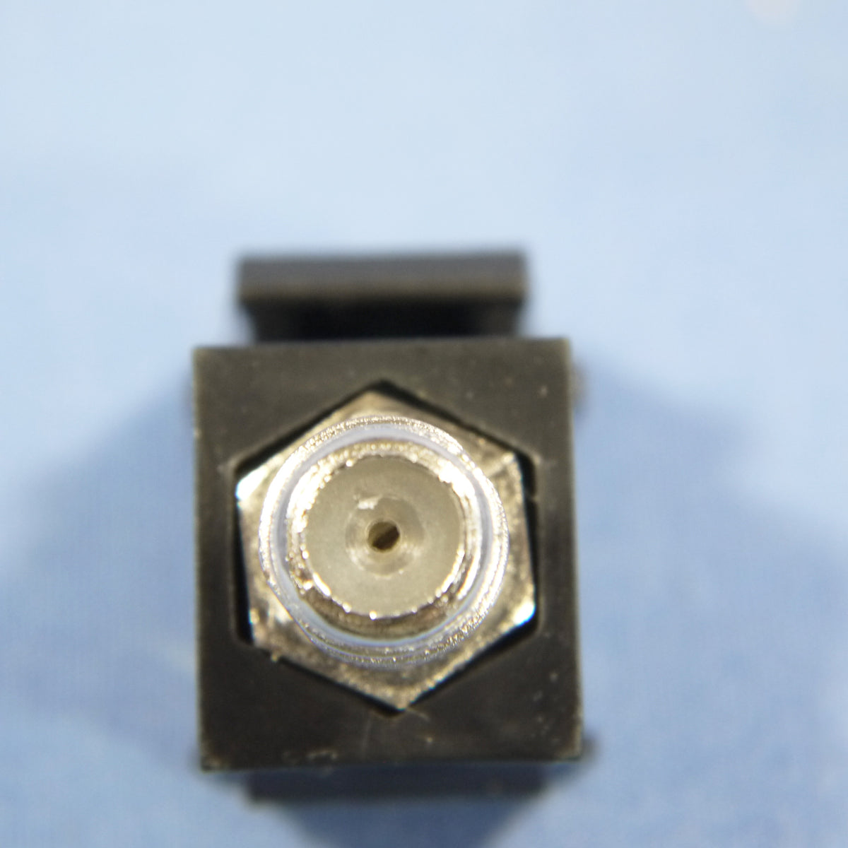 Cooper Black Modular TV Video Connector F-Type Coax Cable Jack RG6 5552-5EBK