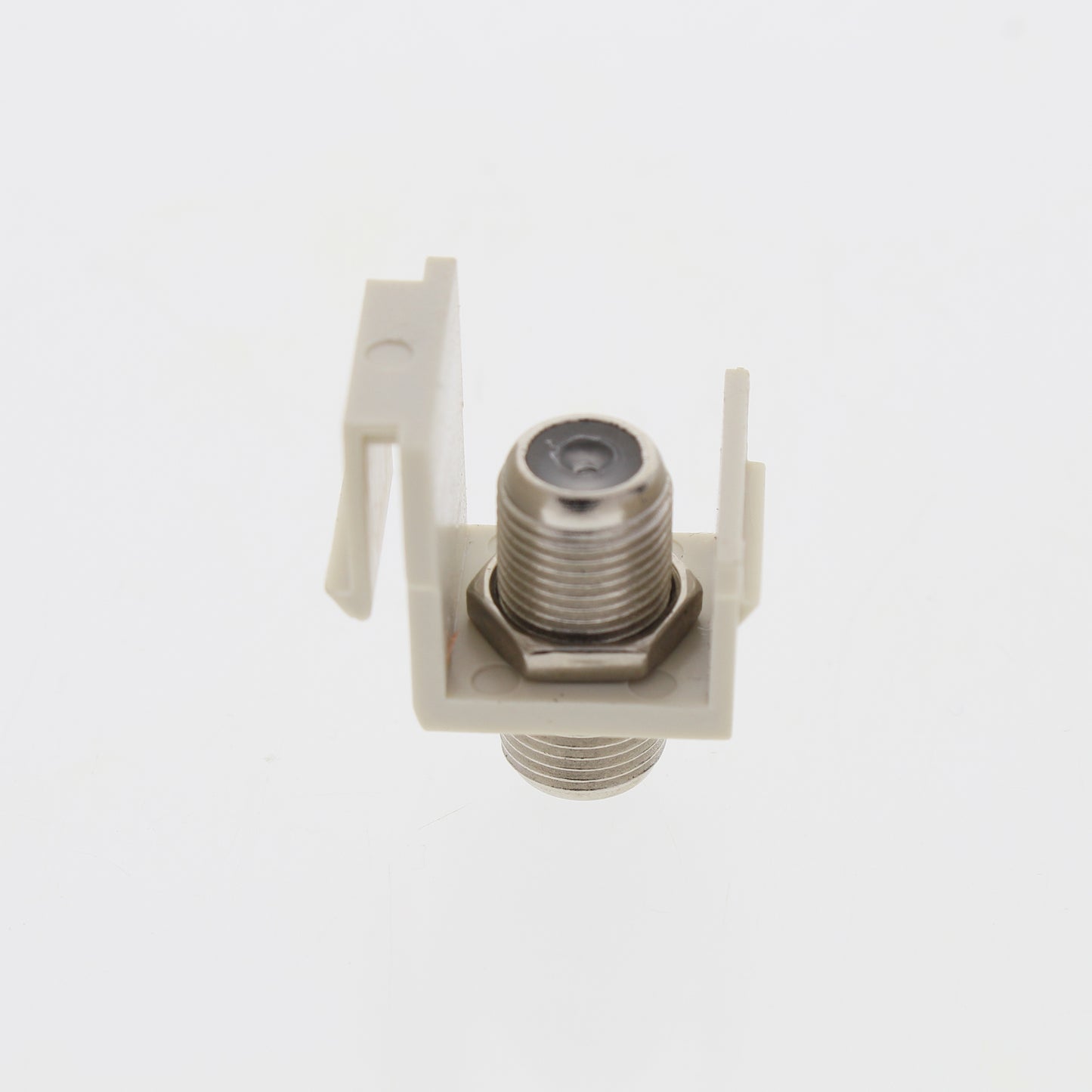 Cooper Lt Almond Modular TV Video Connector F-Type Coax Cable Jack RG6 5552-5ELA