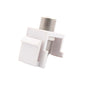 Cooper White Modular TV Video Connector F-Type Coaxial Cable Jack RG6 5552-5EW