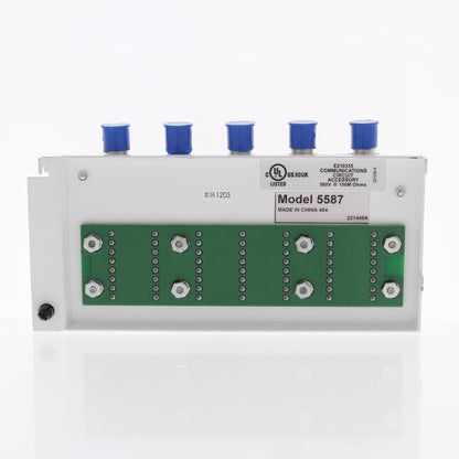 Cooper Compact 4-Line to 9-Location Telephone and 1-4 Video Splitter Module 5587