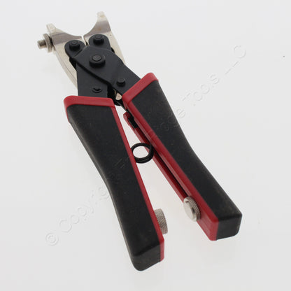 Cooper Compression Coaxial Cable Connector Tool F/RCA/BNC RG59 RG6 Quad Shield