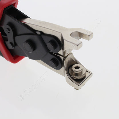 Cooper Compression Coaxial Cable Connector Tool F/RCA/BNC RG59 RG6 Quad Shield
