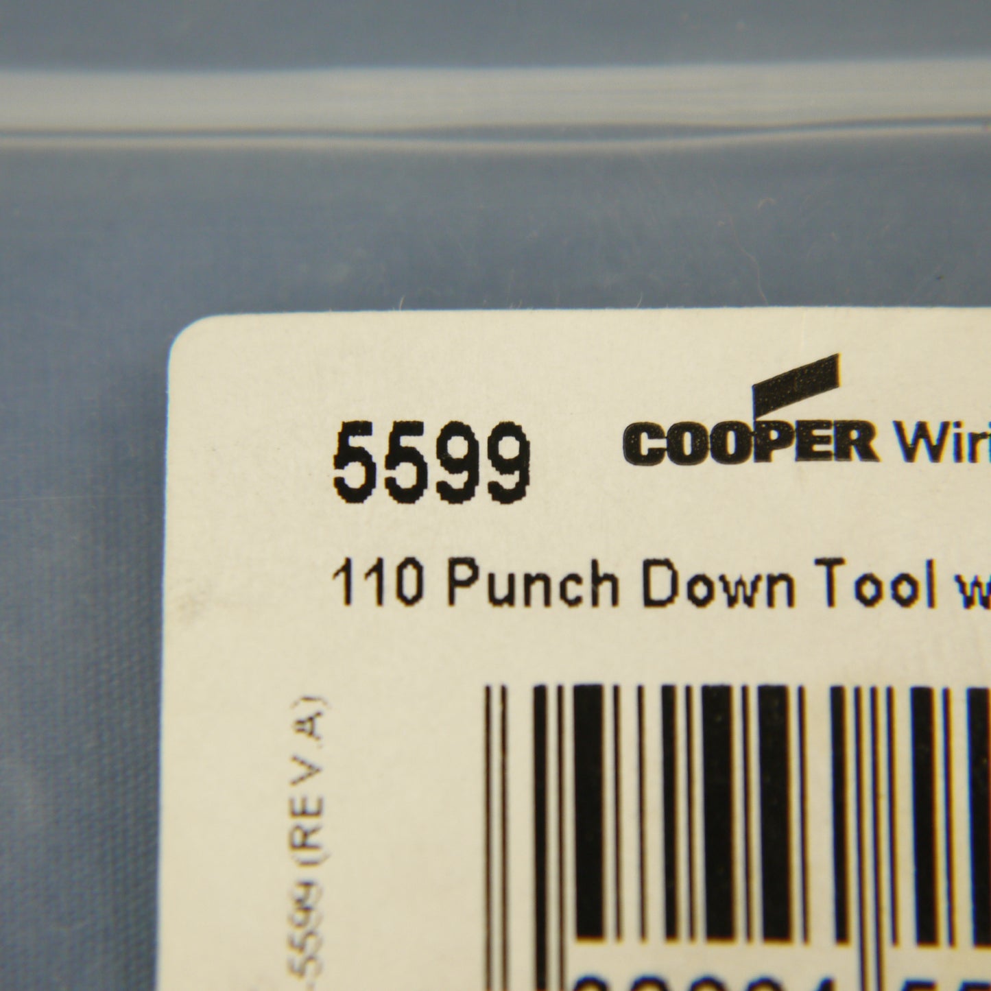 Cooper 5599 Reversible Impact Tool Punch Down Cut Termination Blade 110 Style