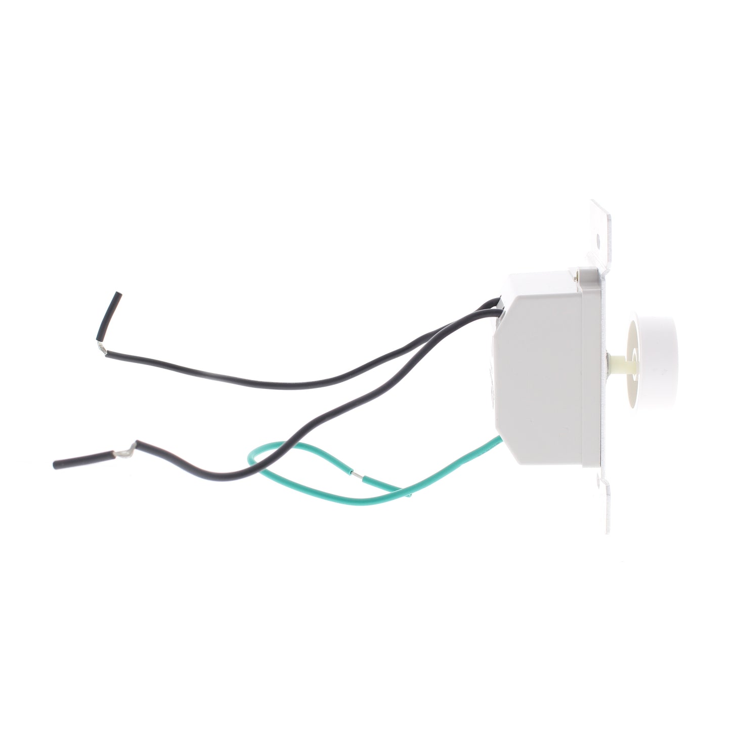Cooper 6008W 1.5A White Single Pole Rotary 3-Speed Ceiling Fan Control On/Off
