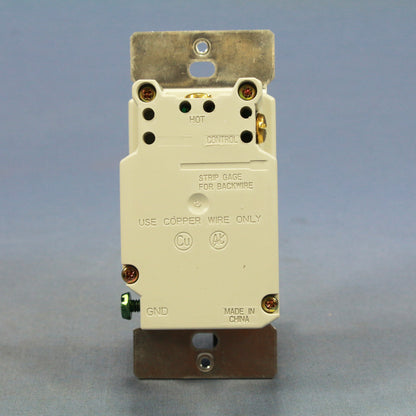 Cooper 6461W-K-C White Decorator 3-Way 4-Way Touch Pad Remote Dimmer Switch 600W