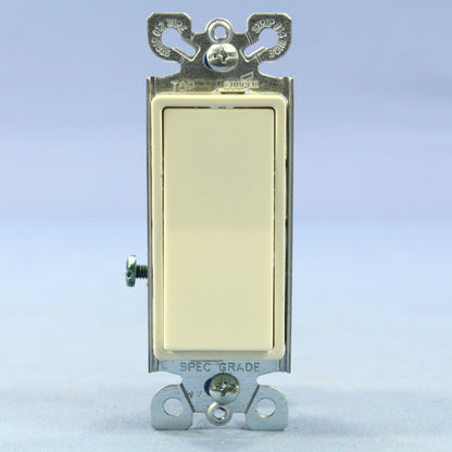 10 Cooper Almond Residential 3-Way Decorator Rocker Light Switches 15A 6503A