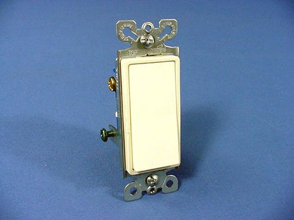Cooper 6503A Almond Decorator Rocker Wall Light Switch Control 3-WAY ON/OFF 15A