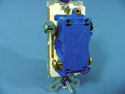 Cooper 6503A Almond Decorator Rocker Wall Light Switch Control 3-WAY ON/OFF 15A