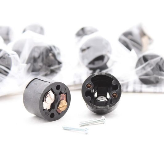 Cooper Hart-Lock 7464N 15A Midget Twist Locking Connector Plugs NEMA ML1 10pcs