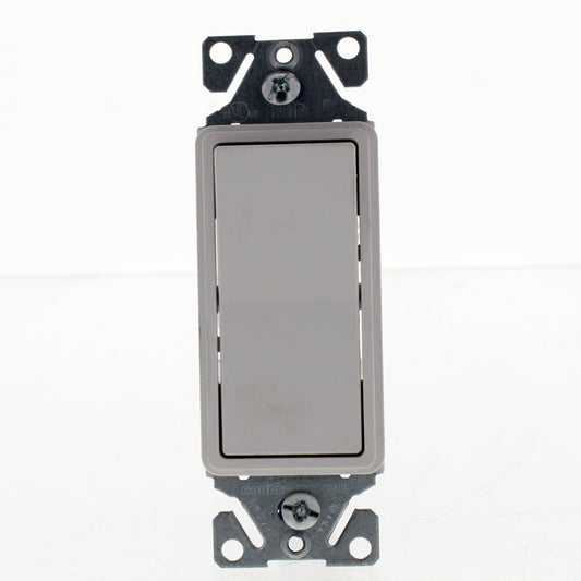 Cooper White Scratched Residential Single Pole On/Off Decorator Rocker Switch