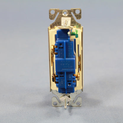 Cooper 7503A Almond Rocker Decorator 3-Way On/Off Power Wall Light Switch 10pcs